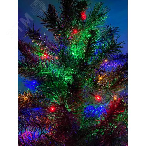 Гирлянда LED Нить 5 м ENIN-5м мультиколор 8 режимов, 220V, IP20 (100/1500) - фото 7