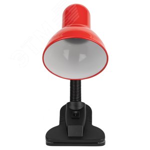 Светильник настольный на прищепке красный N-102-E27-40W-R - фото 6
