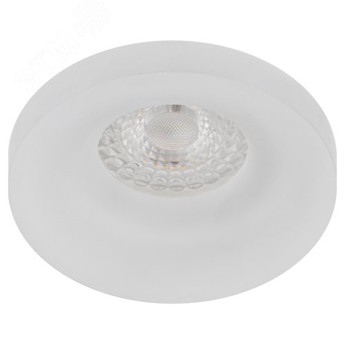 Светильник встраиваемый декоративный DK94 ICE MR16 GU5.3 белый - фото 5