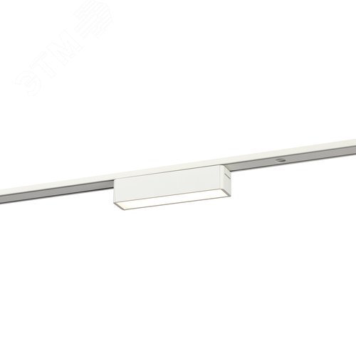 Светильник светодиодный трековый с заливающим светом для тонкой магнитной системы 6Вт 4000К белый TRM-S5-1-6W4K-WH - фото 2