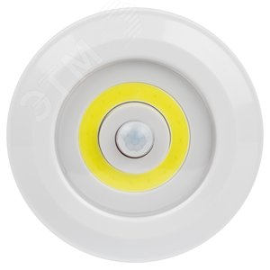 Фонарь светодиодный подсветка SB-804 пушлайт с датчиком движения 3W COB 3хAAA элементы питания в комплект не входят - фото 5