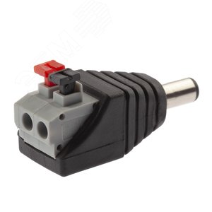 Разъем R-DC03 штекер DC питания 2. 1х5. 5 с быстрозажимной колодкой - фото 2