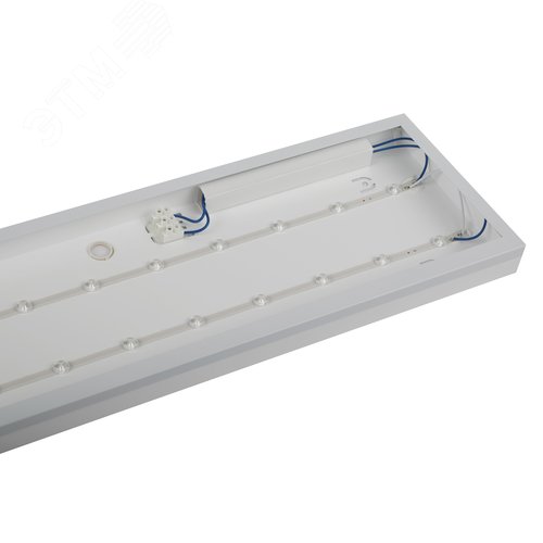 Светильник светодиодный 40Вт 4000K 3600Лм <1% IP40 1200х180 RA>90 с равномерной засветкой SPO-17-9-4K-40-90RA - фото 5