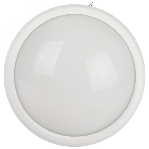 Светильник светодиодный ДБП-12W 4000К 960 Лм SPB-1-12 W IP54 круглый 180х 80 белый - фото 3