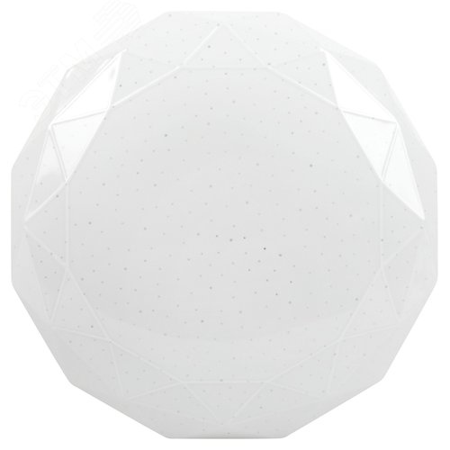 Светильник светодиодный потолочный ДПБ-24Вт 4000К Классик без ДУ SPB-6 WH 24W Slim Sparkle - фото 6