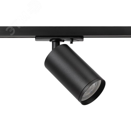 Светильник трековый однофазный TR39-GU10 BK MR16 черный лампа MR16 ( в комплект не входит) - фото 3