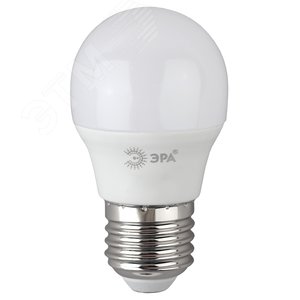 Лампа светодиодная LED P45-10W-865-E27 R (диод, шар, 10Вт, хол, E27) (10/100/3600) Б0045355 ЭРА - 3