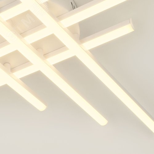 Светильник светодиодный потолочный ДПБ-109Вт 7 250Лм Модерн с ДУ Nora CLL-1-109-RC WH WH - фото 6