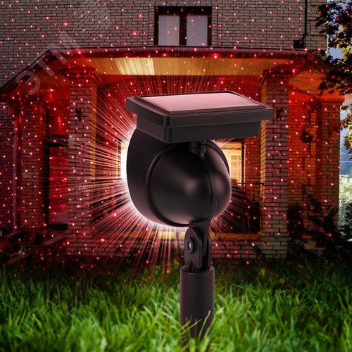 Садовый проектор на солнечной батарее, пластик, 34 см ERAPR024-01 - фото 19