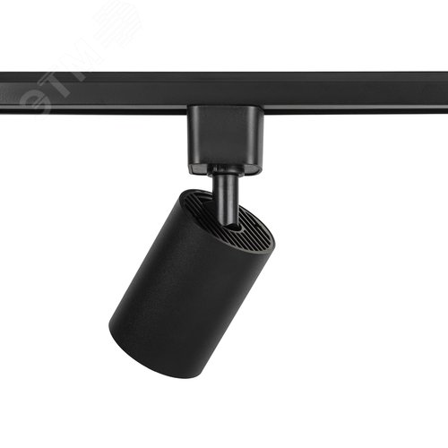 Светильник трековый однофазный TR76 - GU10 BK под лампу GU10 Черный - фото 5