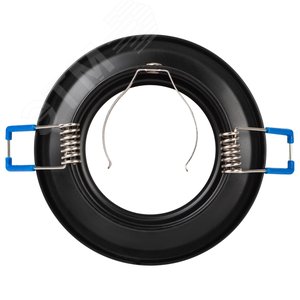 Светильник встраиваемый алюминиевый KL107 BK/GD MR16 GU5.3 черный золото - фото 5