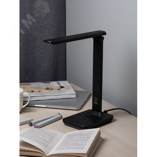 Светильник настольный NLED-500-10W-BK светодиодный черный - фото 11