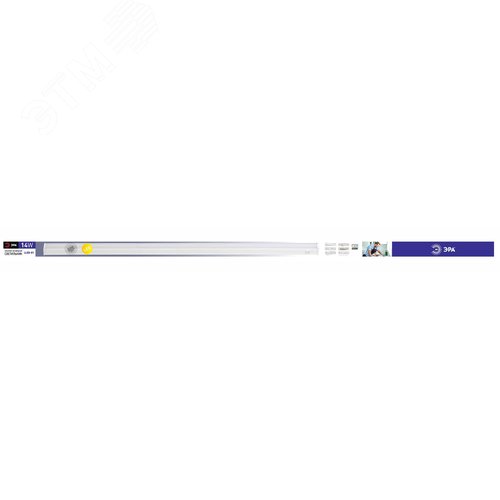 Светильник светодиодный 14W 6500К 1200Лм IP20 линейный 230V - фото 7