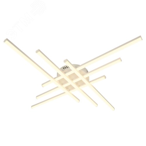 Светильник светодиодный потолочный ДПБ-109Вт 7 250Лм Модерн с ДУ Nora CLL-1-109-RC WH WH - фото 5