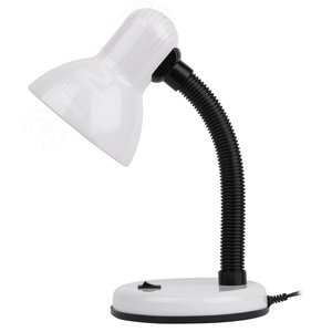 Светильник настольный белый N-120-E27-40W-W - фото 5