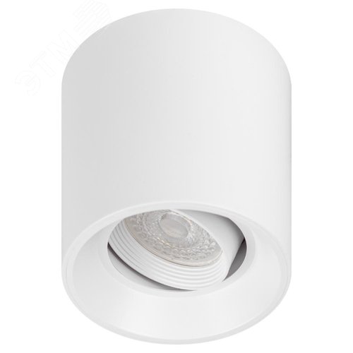 Светильник настенно-потолочный спот OL25-1 WH MR16/GU5.3, белый, поворотный лампа MR16 ( в комплект не входит) - фото 5