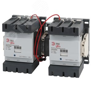 Изображение товара Контактор КТИ-51503 реверсивный PRO KKT53-150-230-10-E 150А 230В/АС3 (шт)