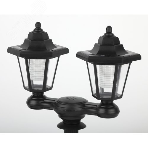 Светильник садовый на солнечной батарее пластик черный 150 см ERASV01-01 - фото 2