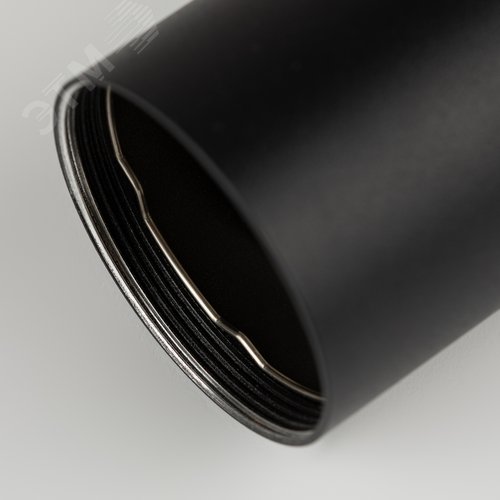 Светильник подвесной (подвес) PL 17 BK MR16/GU10, черный, потолочный, цилиндр - фото 7