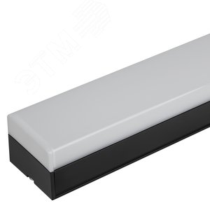 Светильник светодиодный линейный SML-12-WB-40K-В60 60Вт 4000K 5400Лм 70х1488х55 черный подвесной - фото 7