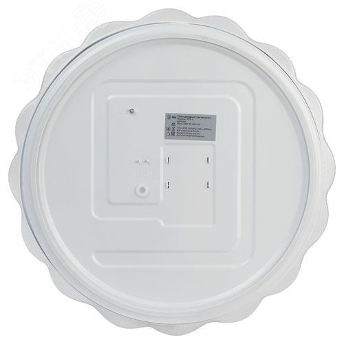 Светильник потолочный светодиодный ДПБ 48Вт 2800Лм 5000К Классик без ДУ SPB-6 Muze 48W-5K WH+CH 5000К белый/шампань - фото 4