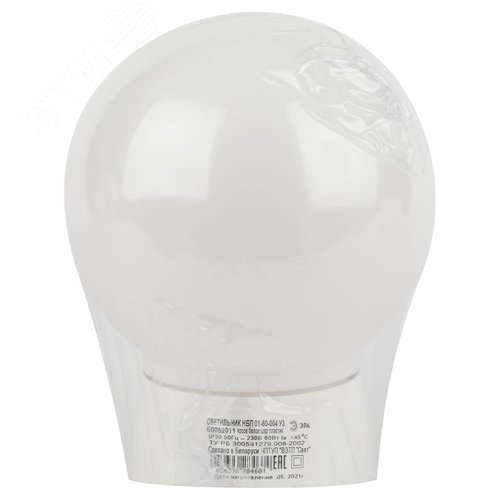 Светильник НБП 01-60-004 с наклонным основанием Гранат полиэтилен IP20 E27 max 60 - фото 6