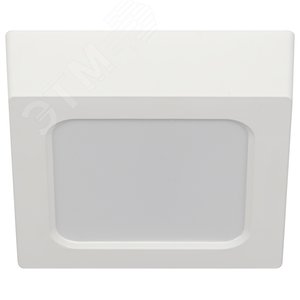 Светильник светодиодный LED 20-12-6K накладной квадратный 12Вт 6500К - фото 1