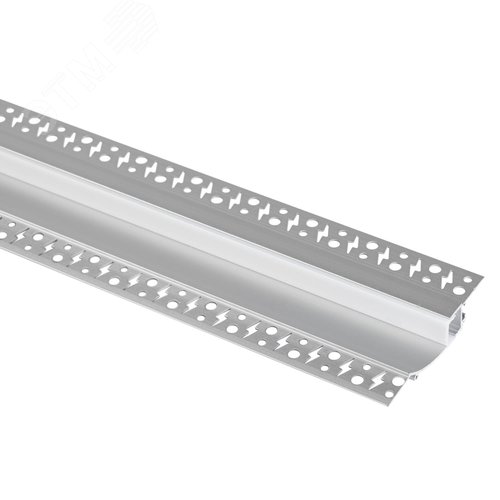 Комплект с анодированным профилем под штукатурку 9818 98х18,8мм 2,5м - фото 5