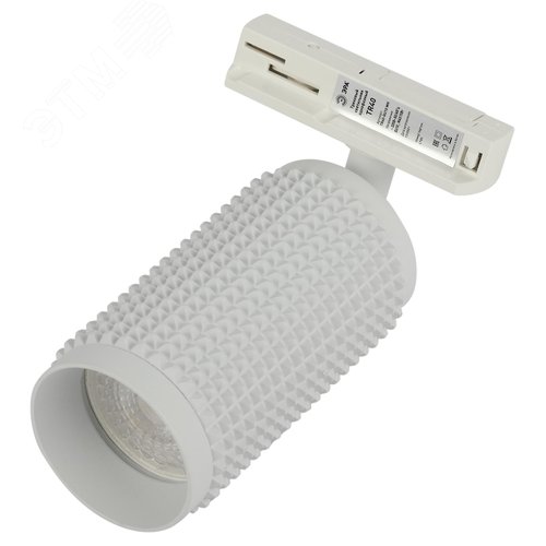 Светильник трековый однофазный ДВО TR40-GU10 WH под лампу MR16 белый - фото 5