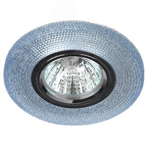 Светильник точечный декоративный со светодиодной подсветкой, голубой DK LD1 BL - фото 3