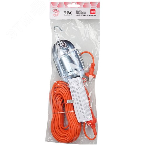 Светильник переносной с выключателем 15м WL-15m (10/240) - фото 3