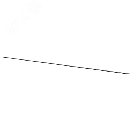 Шинопровод магнитный трековый тонкий накладной 3 м. Черный TRM-S5-300 BK - фото 2