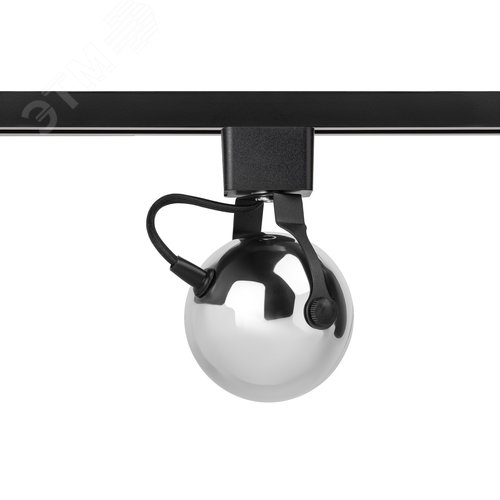 Светильник трековый однофазный TR35-GU10 CH MR16 хром под лампу - фото 4