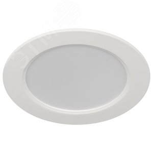 Светильник светодиодный встраиваемый LED 17-9-6K круглый 9Вт 6500К - фото 1