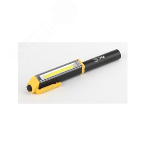Фонарик карманный ручка на батарейках 3хААА, ударопрочный, магнитный, клипса RB-702 Практик Б0027821 ЭРА - 5
