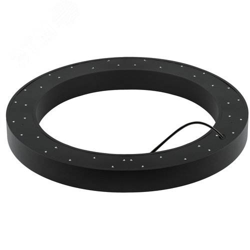 Светильник LED Geometria Ring SPO-133-B-40K-045 45Вт 4000K 3200Лм IP40 600х80 черный подвесной драйвер внутри - фото 3