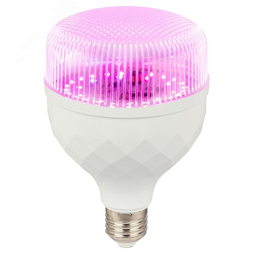 Фитолампа для растений светодиодная GREEN LINE ФИТО-35W-PL-E27-GR красно-синего спектра 35 Вт Е27 - фото 3