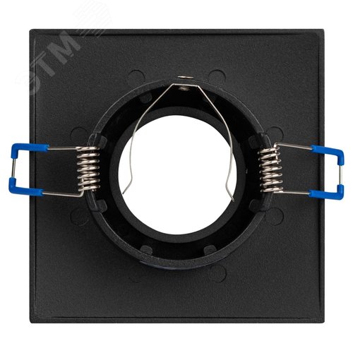 Светильник встраиваемый алюминиевый KL104 BK MR16 GU5.3 черный - фото 5