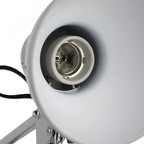 Светильник настольный N-214-E27-40W-GY Е27 с основанием серый - фото 9