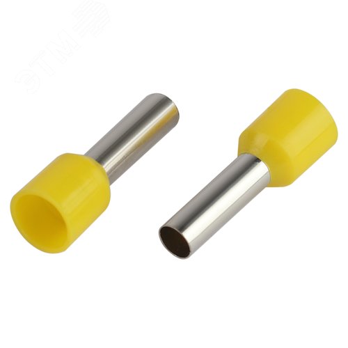 Изображение товара Наконечник-гильза с изолированным фланцем (упаковка 50 шт.) NO-225-92 НШвИ 6,0-12 (уп)