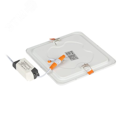Светильник светодиодный встраиваемый LED 2-16-6K квадратный 16Вт 6500К - фото 5