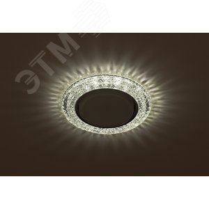 Светильник точечный декоративный cо светодиодной подсветкой Gx53, прозрачный DK LD26 SL/WH Б0029638 ЭРА - 2