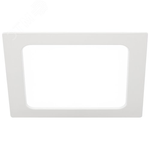 Светильник светодиодный встраиваемый LED 18-15-6K квадратный 15Вт 6500К - фото 3