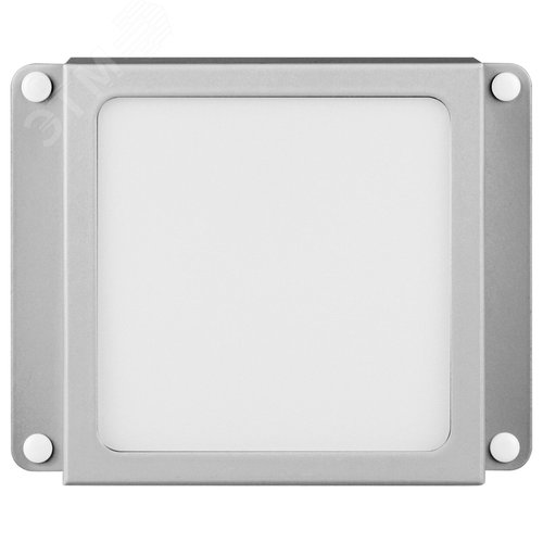 Светильник светодиодный ДВО-36Вт 3420Лм 5000К 89х89мм ГРИЛЬЯТО 100х100 домино металлик 6 кубиков драйвер SPO-646-3-5K-S6 - фото 4