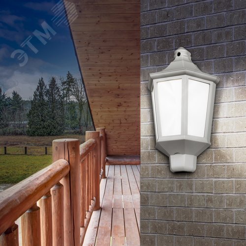 Светильник садово-парковый НБУ 60Вт 06-60-003 Ника белый матовый - фото 9