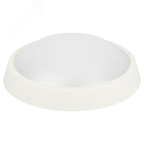 Светильник светодиодный ЖКХ ДБП-18Вт 1530 Лм 4000К IP65 D220мм КРУГ SPB-203-0-40K-018 гарантия 5 лет - фото 1