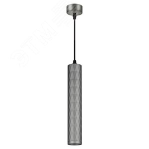 Светильник подвесной потолочный PL15 GR MR16 GU10 цилиндр графит - фото 3