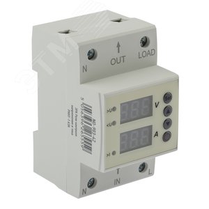 Реле контроля напряжения и тока PRO NO-903-42 РКНТ-1 63А эл. дисплей Б0050658 ЭРА