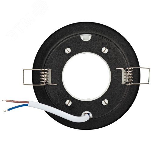 Светильник встраиваемый под лампу GX53 KL70 SBK черный матовый - фото 4