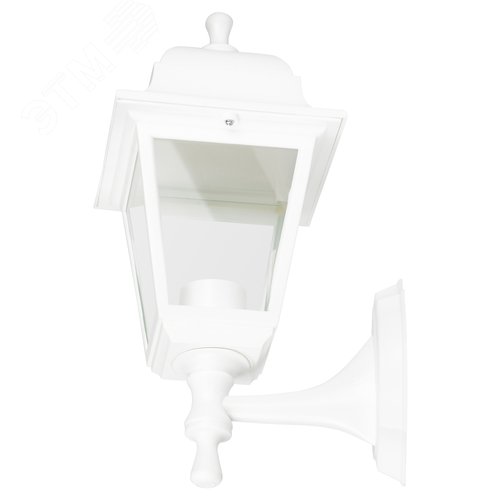 Светильник настенный НБУ 04-60-001 четырехгранный белый IP44 Е27 max60Вт с настенным крепежом - фото 2